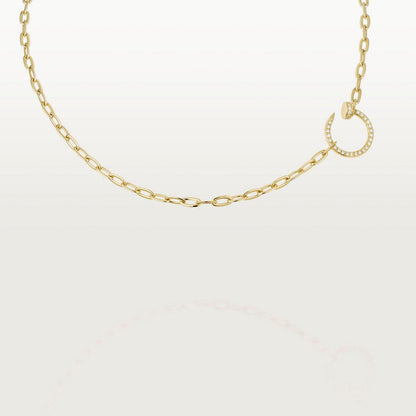 [Clover Jewelry]JUSTE NECKLACE DIAMONDS