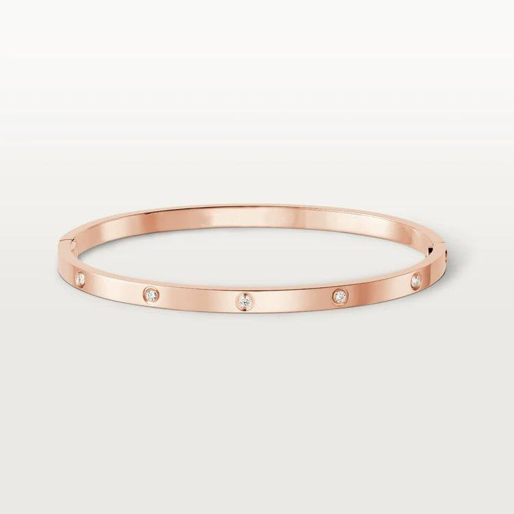 [Clover Jewelry]LOVE BRACELET 3.65MM 10 DIAMONDS