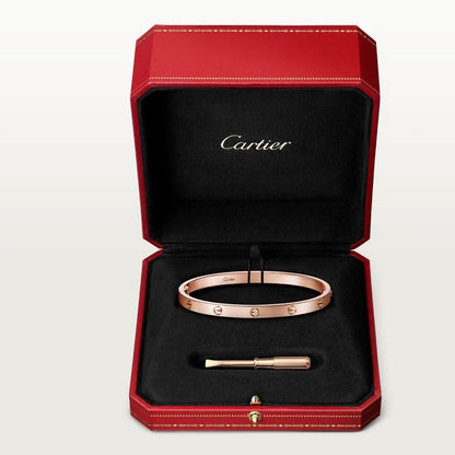 [Clover Jewelry]LOVE BRACELET 4.8MM 4 DIAMONDS