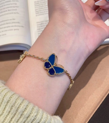 [Clover Jewelry]LUCKY SPRING BUTTERFLY 5 MOTIF BRACELET