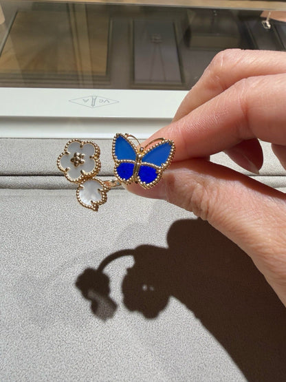 [Clover Jewelry]LUCKY SPRING BUTTERFLY OPEN-FACE RINGS