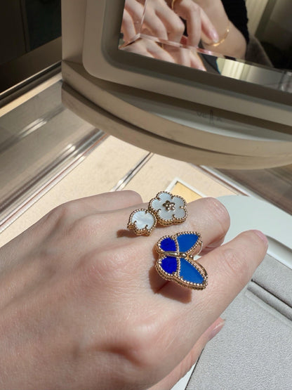 [Clover Jewelry]LUCKY SPRING BUTTERFLY OPEN-FACE RINGS