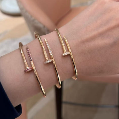 [Clover Jewelry]JUSTE BRACELET 2.5MM DIAMONDS NEW