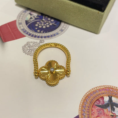 [Clover Jewelry]CLOVER RIVERSIBLE RING GOLD COLLECTION