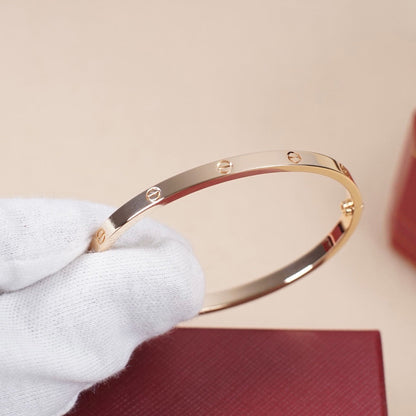 [Clover Jewelry]LOVE BRACELET 3.65MM NO DIAMONDS