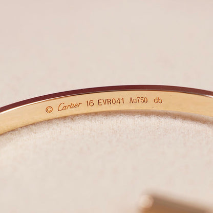 [Clover Jewelry]LOVE BRACELET 3.65MM 6 DIAMONDS