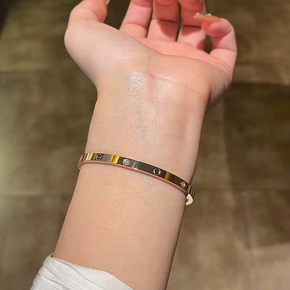 [Clover Jewelry]LOVE BRACELET 3.65MM 6 DIAMONDS