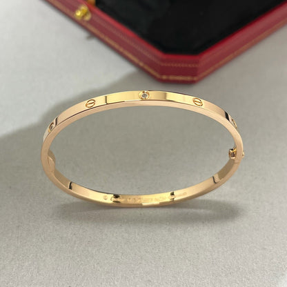 [Clover Jewelry]LOVE BRACELET 3.65MM 6 DIAMONDS