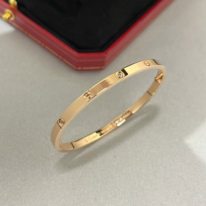 [Clover Jewelry]LOVE BRACELET 3.65MM 6 DIAMONDS