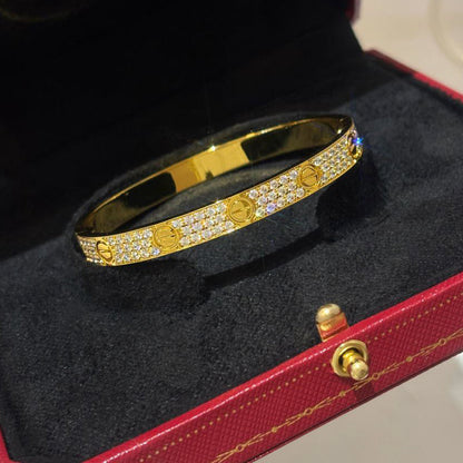 [Clover Jewelry]LOVE BRACELET 6.1MM DIAMOND-PAVED