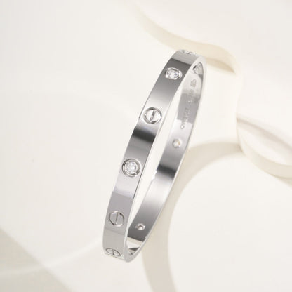[Clover Jewelry]LOVE BRACELET 6.1MM 4 DIAMONDS