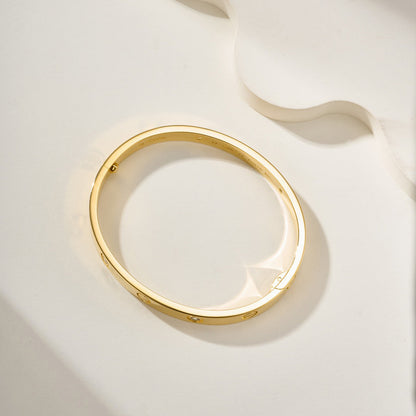 [Clover Jewelry]LOVE BRACELET 6.1MM 4 DIAMONDS