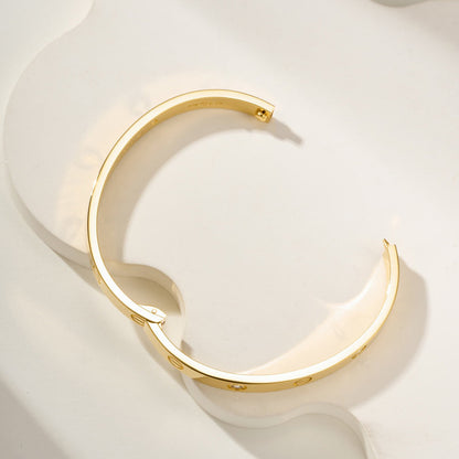 [Clover Jewelry]LOVE BRACELET 6.1MM 4 DIAMONDS