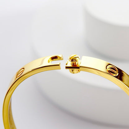 [Clover Jewelry]LOVE BRACELET 6.1MM NO DIAMONDS
