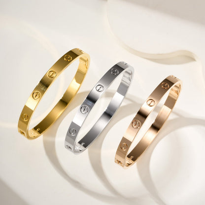 [Clover Jewelry]LOVE BRACELET 6.1MM NO DIAMONDS