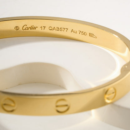 [Clover Jewelry]LOVE BRACELET 6.1MM NO DIAMONDS