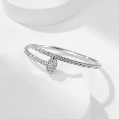 [Clover Jewelry]JUSTE BRACELET 3.5MM ALL DIAMONDS