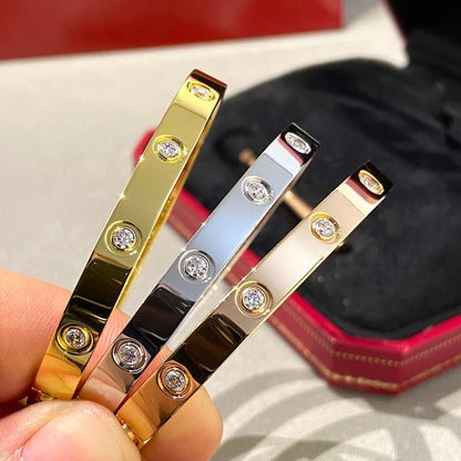 [Clover Jewelry]LOVE BRACELET 6.1MM 10 DIAMONDS