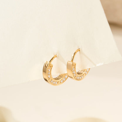 [Clover Jewelry]LOVE DIAMOND EARRINGS