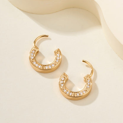[Clover Jewelry]LOVE DIAMOND EARRINGS