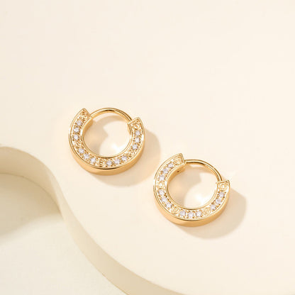 [Clover Jewelry]LOVE DIAMOND EARRINGS