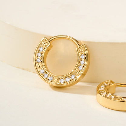 [Clover Jewelry]LOVE DIAMOND EARRINGS