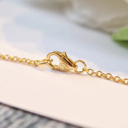 [Clover Jewelry]LOVE DOUBLE RING NECKLACE