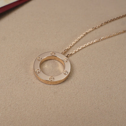 [Clover Jewelry]LOVE NECKLACE 16MM