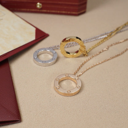 [Clover Jewelry]LOVE NECKLACE 16MM