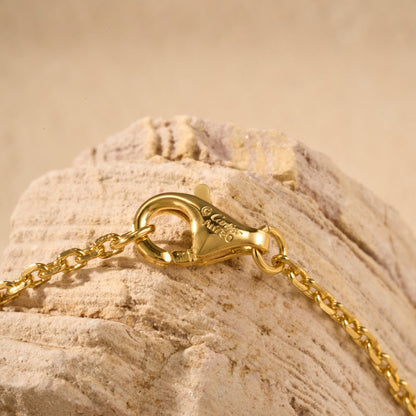 [Clover Jewelry]JUSTE NECKLACE HALF DIAMOND
