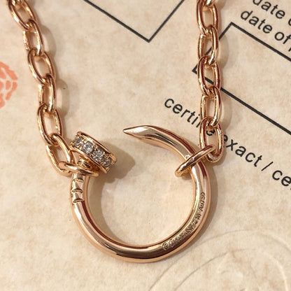 [Clover Jewelry]JUSTE NECKLACE FULL DIAMONDS