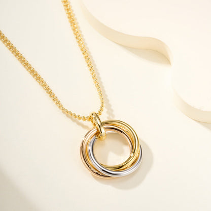 [Clover Jewelry]TRINITY LARGE NECKLACE