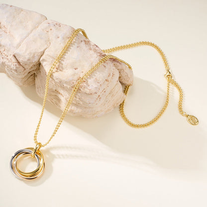 [Clover Jewelry]TRINITY LARGE NECKLACE
