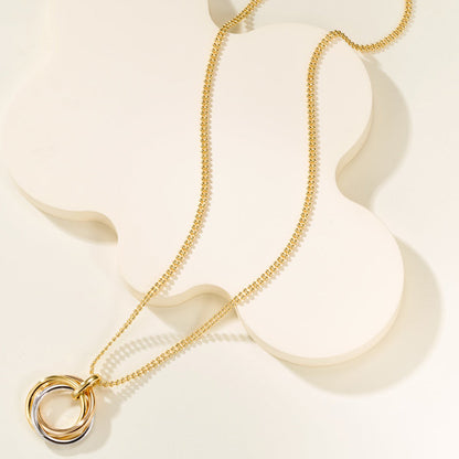 [Clover Jewelry]TRINITY LARGE NECKLACE