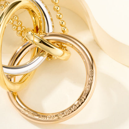 [Clover Jewelry]TRINITY LARGE NECKLACE