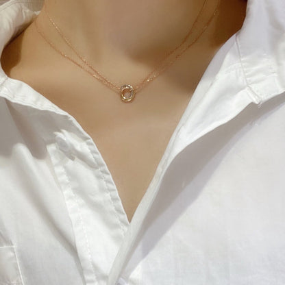 [Clover Jewelry]TRINITY MINI NECKLACE
