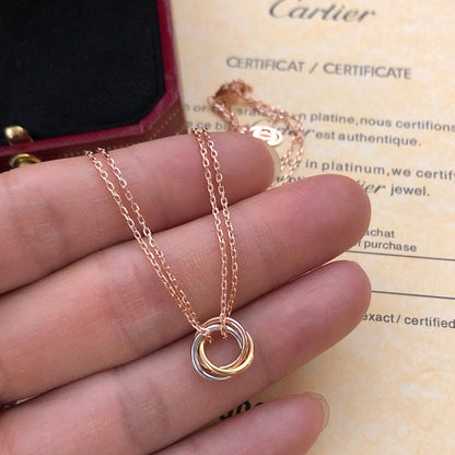 [Clover Jewelry]TRINITY MINI NECKLACE