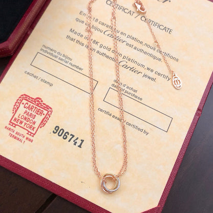 [Clover Jewelry]TRINITY MINI NECKLACE