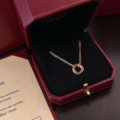 [Clover Jewelry]TRINITY MINI NECKLACE