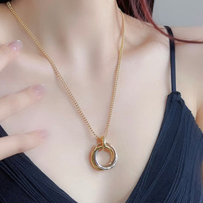 [Clover Jewelry]TRINITY LARGE NECKLACE
