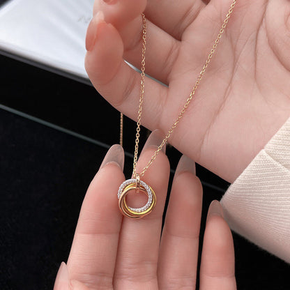 [Clover Jewelry]TRINITY SMALL NECKLACE