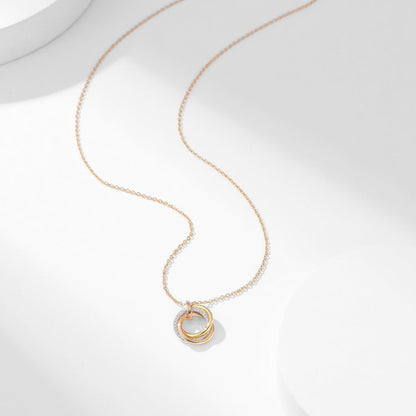 [Clover Jewelry]TRINITY SMALL NECKLACE