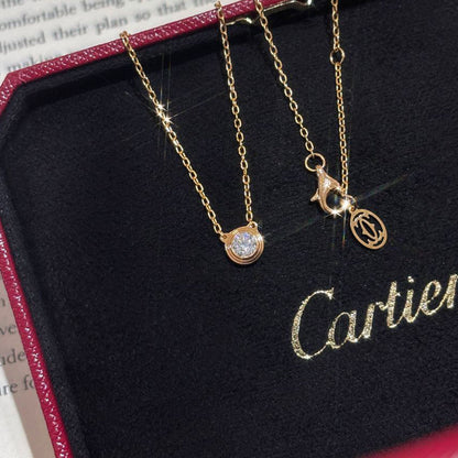 [Clover Jewelry]DAMOUR DIAMOND NECKLACE