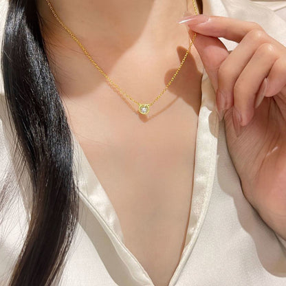 [Clover Jewelry]DAMOUR DIAMOND NECKLACE