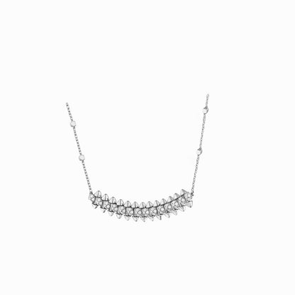 [Clover Jewelry]CLASH  SMALL FULL DIAMOND NECKLACE