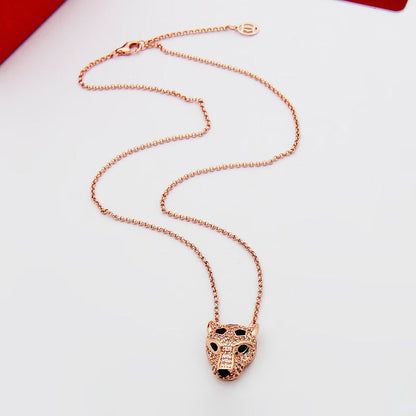 [Clover Jewelry]PANTHERE FULL DIAMOND NECKLACE