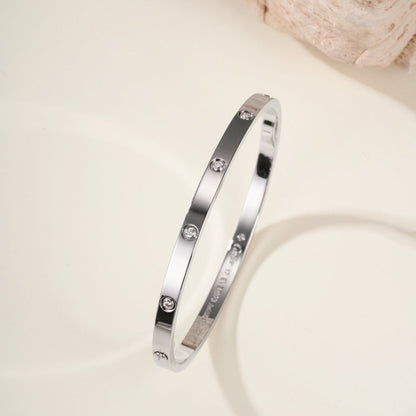 [Clover Jewelry]LOVE BRACELET 3.65MM 10 DIAMONDS