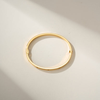 [Clover Jewelry]LOVE BRACELET 3.65MM 10 DIAMONDS
