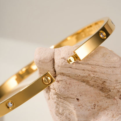 [Clover Jewelry]LOVE BRACELET 3.65MM 10 DIAMONDS