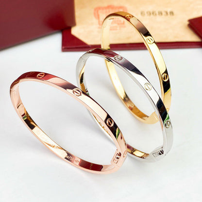 [Clover Jewelry]LOVE BRACELET 3.65MM NO DIAMONDS